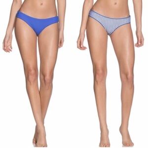 Maaji Underwater Azure Reversible Bikini Bottoms